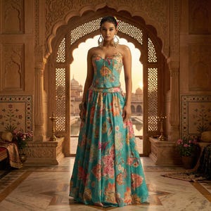indian corset dress Indian Corset Outfits Online USA | Designer Edit