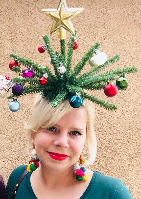 Over the Top Christmas Tree with Topper Headband Inspired by | Etsy
