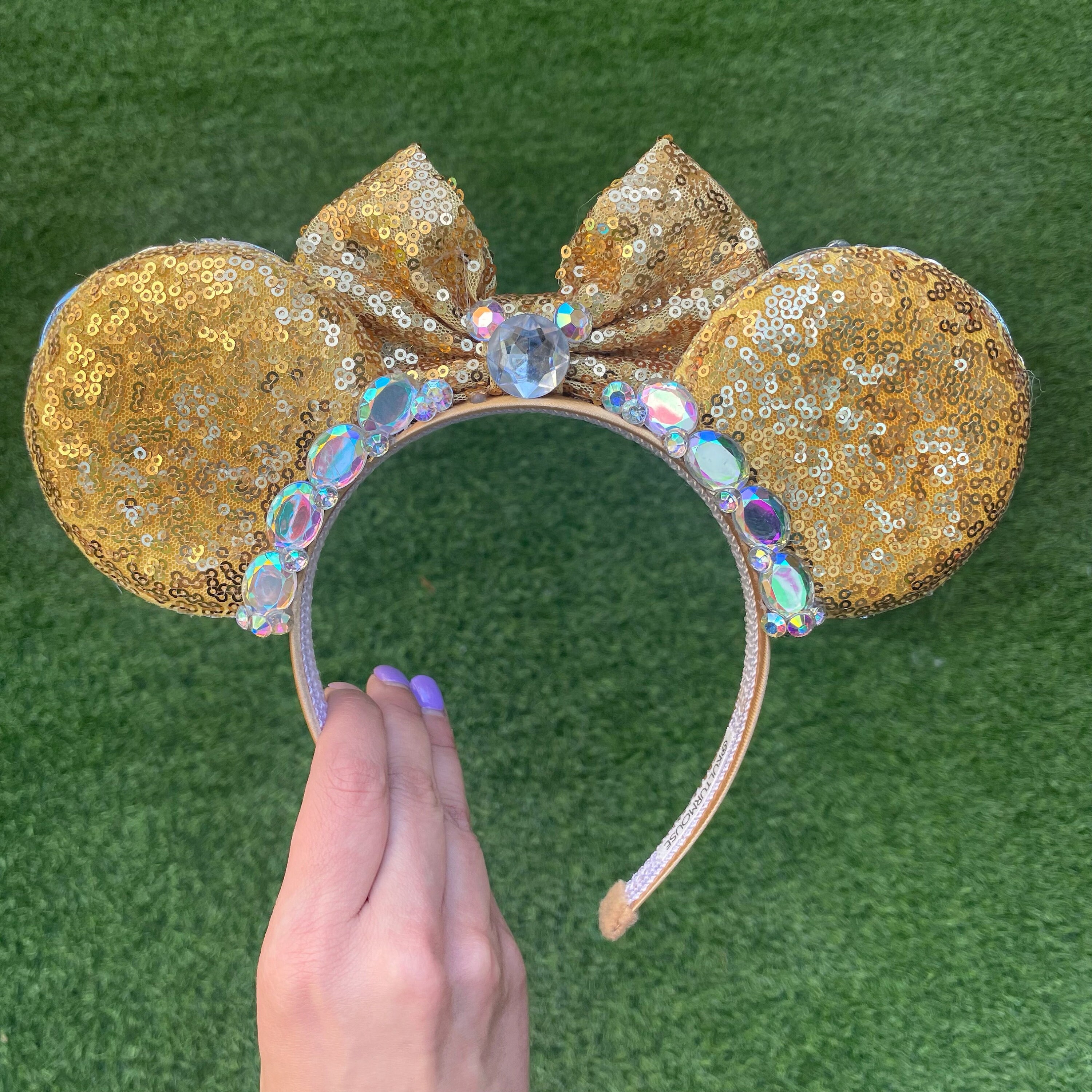 Cintillo orejas Disney minnie iridiscente colección 50 años
