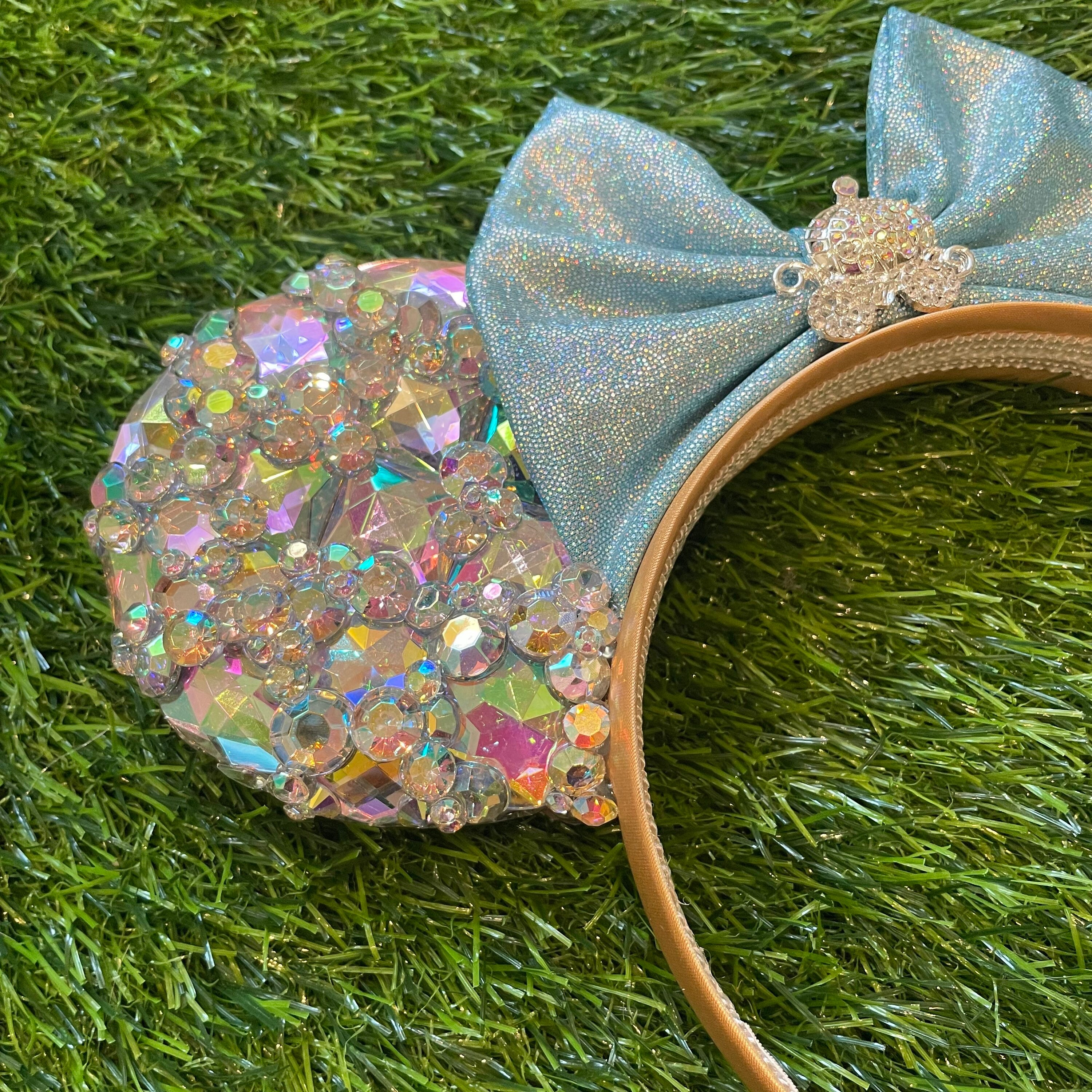 Cinderella Glass Slipper Inspired Crystal Princess Mouse  display picture 3