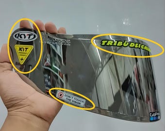 Extra Bonus - Visor Sticker Decal Set Add-On for Igho Modifikasi Custom Helmet Orders-ONLY | Exclusive-Decals-Pack-Existing-Customers