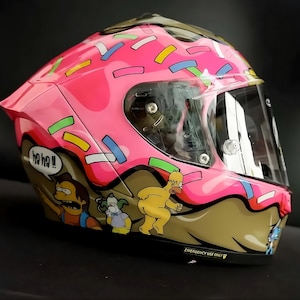 Anime Dot Motorcycle Helmet - Etsy Anime Dot Motorcycle Helmet - Etsy