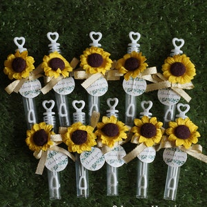 20 piezas de tubos de soplado de burbujas personalizados Favores de cumpleaños / Favores de baby shower / Favores de boda / Regalos de puerta