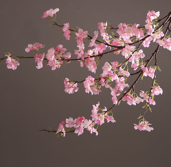 Künstliche Kirschblüten Blumen-Kirschblüten Blumen-Kirschblüten Wohnkultur-Sakura Spray Blumen