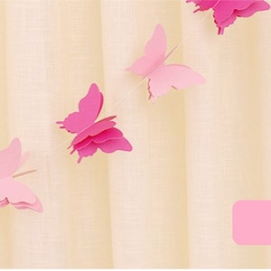 28pcs Butterflies Themed Hanging Swirls Streamer Paper Streamer Baby Shower