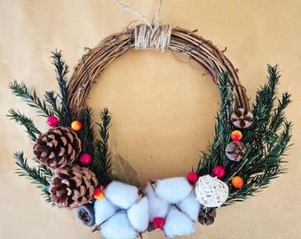 Make your own Christmas wreath-Christmas Wreath Making Kit-Do It Yourself Christmas Starter Kit-Seasonal Decor