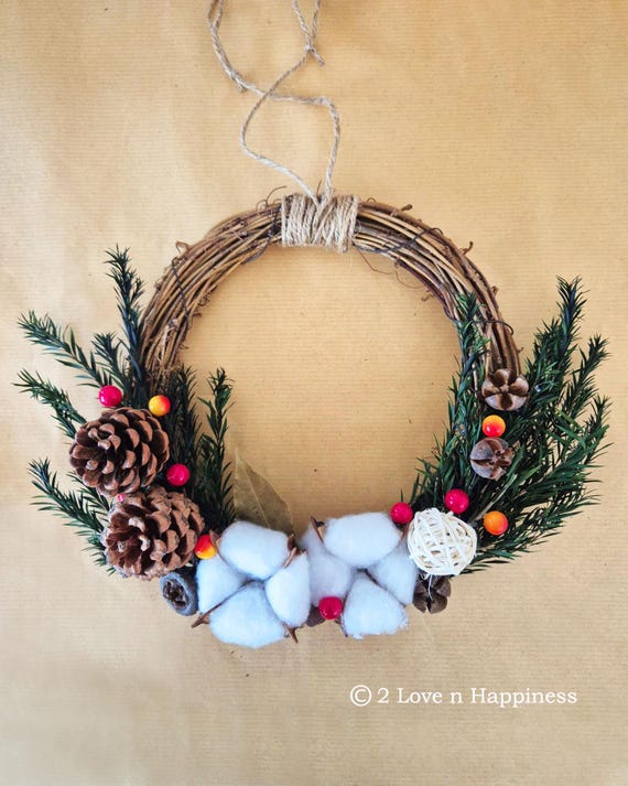 Make your own Christmas wreath-Christmas Wreath Making Kit-Do It Yourself Christmas Starter Kit-Seasonal Decor