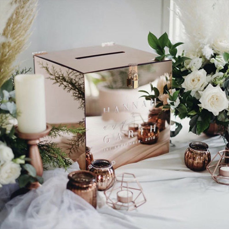 Customised Love Wedding Money Box Wedding Money Box Holder Etsy