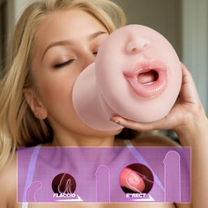 man sex dolls "silent" - Silicone Mouth Gag Bondage Restraints Pu Leather Open  Mouth Ball Head Harness Fetish Mask With Oral Fixation main image 0