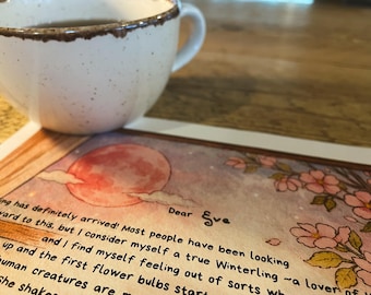 Kwiecień 2026 Twoja przytulna poczta ślimakowa dla dbania o siebie i powolnego życia – Różowa pełnia księżyca