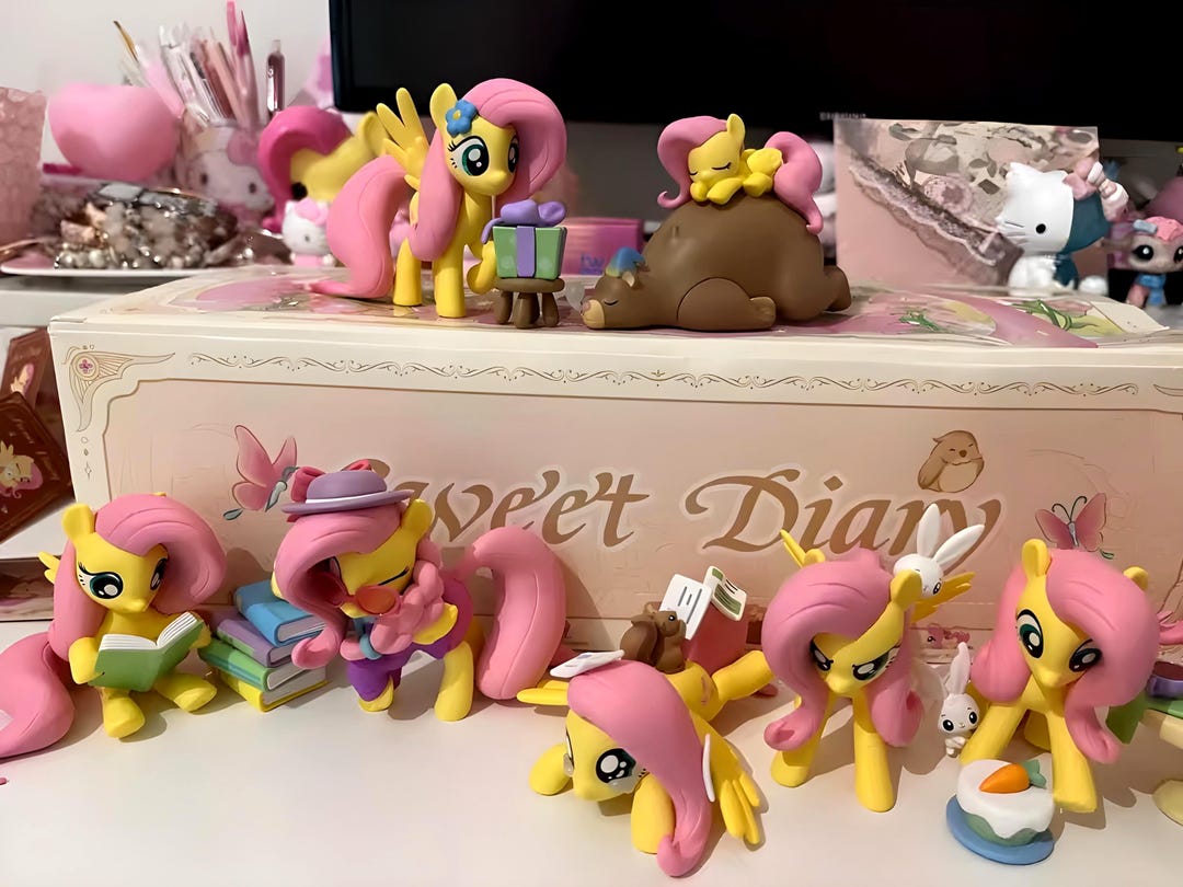 My Little Pony Gift Box Birthday Gift – Fluttershy Mystery Blind Box ...