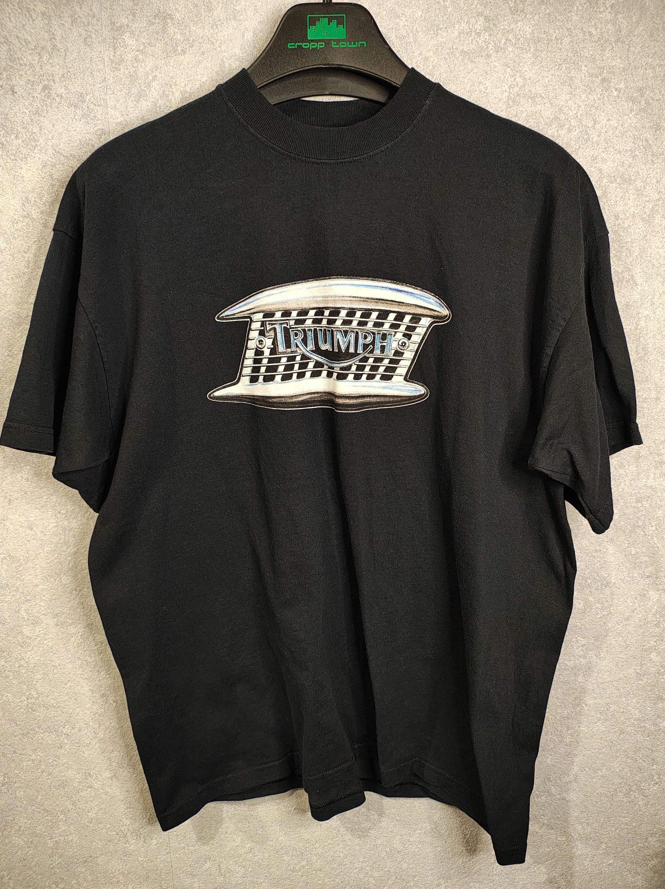 Triumph Motorcycle Vintage Tshirt - Etsy