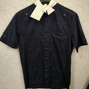 Deadstock BMW Sauber F1 raceshirt, vintage motorsport button-up herenmaat S ZELDZAAM