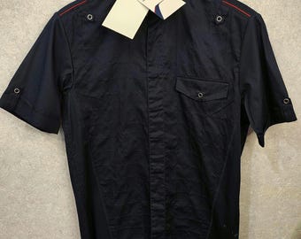 Deadstock BMW Sauber F1 raceshirt, vintage motorsport button-up herenmaat S ZELDZAAM