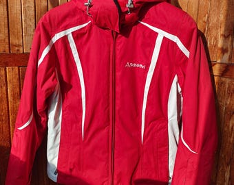 Schoffel Venturi Mia Women's Ski Jacket Red/White (Size S) – Vintage 2000s Alpine Outdoor