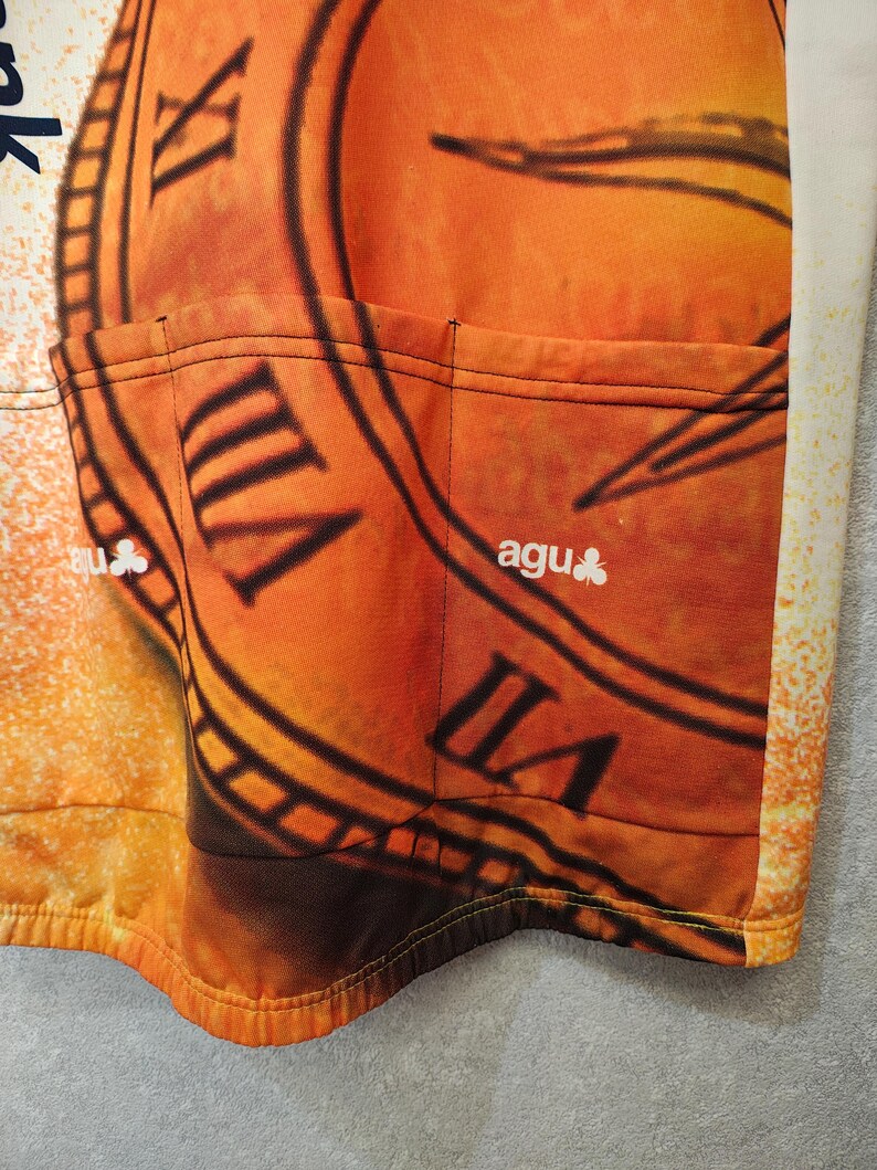 Vintage 1990s Rabobank AGU Ciclismo Jersey – Colnago Edición Hombres XL imagen 15