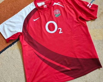 ヴィンテージ ナイキ O2 イングランド ラグビー ジャージ ポロ
