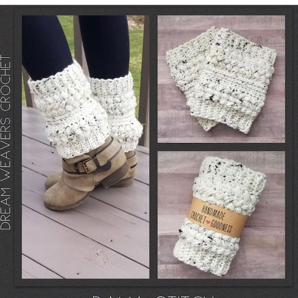 Slouchy Boot Cuffs, Ankle Boot Cuffs, Boot Socks, Leg Warmers, Ankle Warmers, Crocheted Boot Cuffs, Crocheted Boot Socks, Boot Cuffs, Ankle