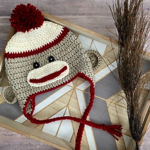 Sock Monkey Hat