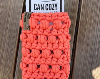 Skinny Can Cozy, Seltzer Can Cozy, Modern Farmhouse Cozy, Modern Farmhouse Coaster, Drink Cozy, Seltzer Cozy, Crocheted Can Cozy, Cup Cozy