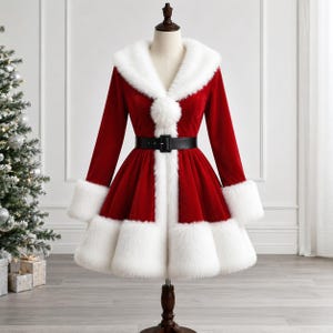 Christmas Fur Dress
