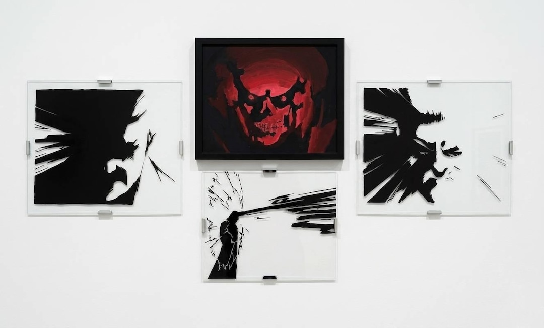Random Invincible Frames Hand-painted Invincible Impact Frame Art | 8x10 Anime Wall Panel, Comic ...