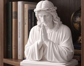 Archivo STL del busto de Jesús