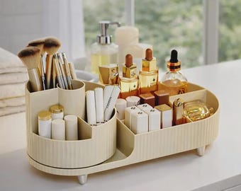 Makeup Organizer STL File | 3D Printable Cosmetic Storage Holder