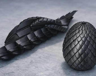 Articulated Dragon Egg STL File