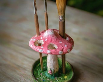 Organizador de cepillos de hongos en formato STL