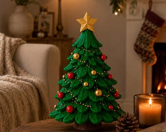 Árvore de Natal em STL | Decoração de Natal para Impressão 3D