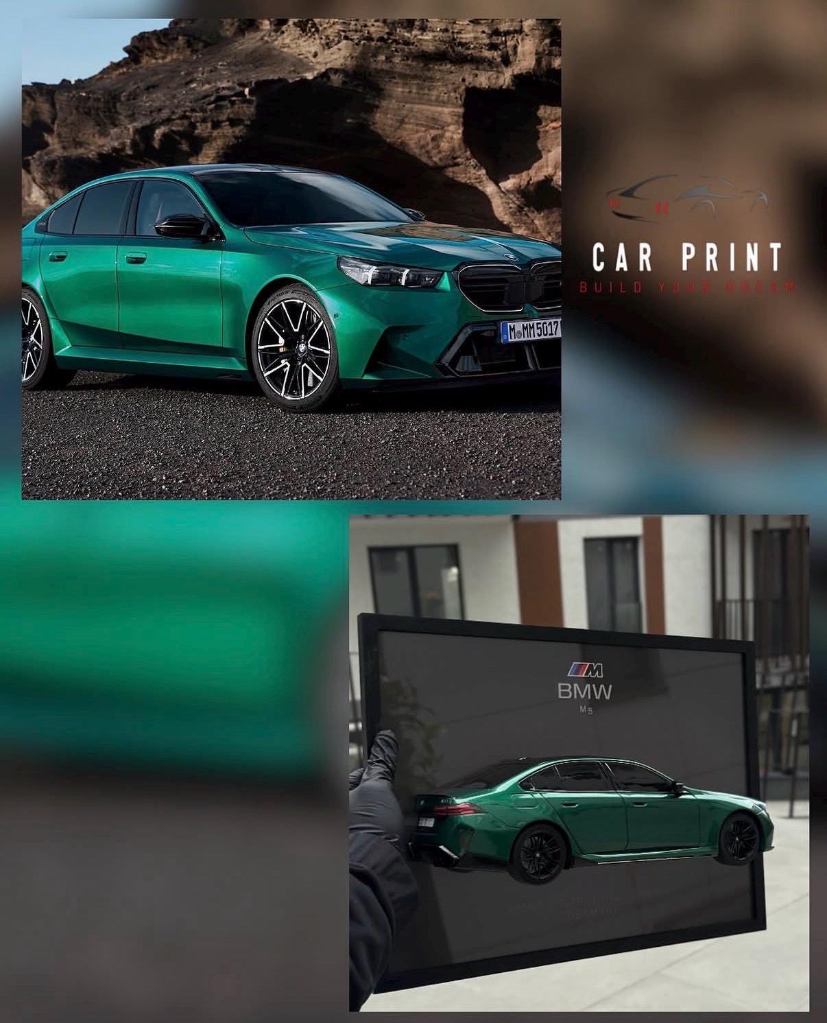Custom 3D Car Portrait Art | Personalized Automotive Decor Frame - Etsy