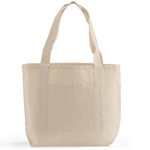 Bolsa de lona personalizada, impresión DTF con logotipo personalizado, regalo al por mayor imagen 6