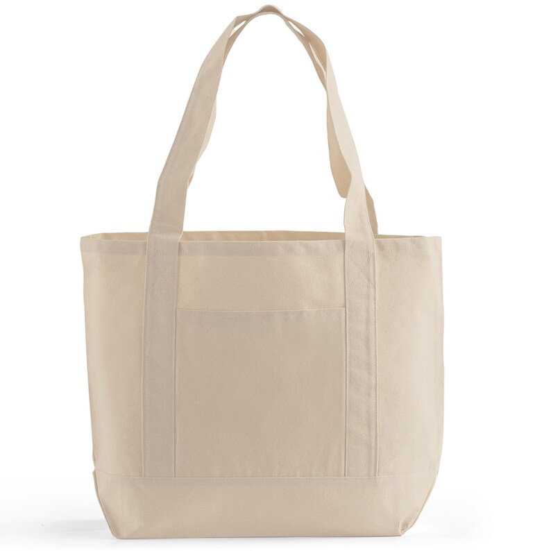 Bolsa de lona personalizada, impresión DTF con logotipo personalizado, regalo al por mayor imagen 6