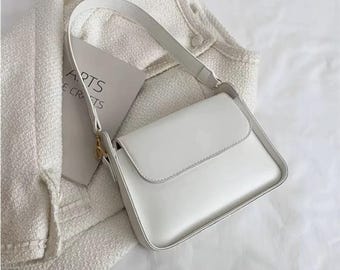 Women's crossbody bag made of eco leather, shoulder bag