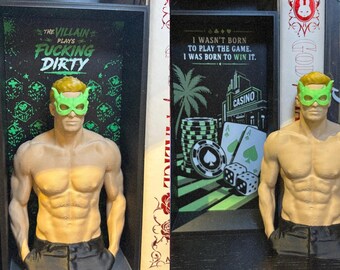 Angolo lettura ispirato a Game On – Inserto per libreria a tema dark romance – Versioni standard e premium – Decorazione BookTok – Regalo per lettori