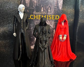 Decorazioni ispirate ad Alchemized | Collezione di libri dark fantasy | Regalo per appassionati di fantasy | Statuette stampate in 3D realizzate dai fan