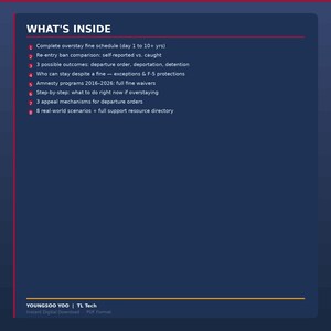 Gids visumoverschrijding Korea en boete voor buitenlanders | Sancties Deportatie Inreisverbod verklaard | Pdf afbeelding 2