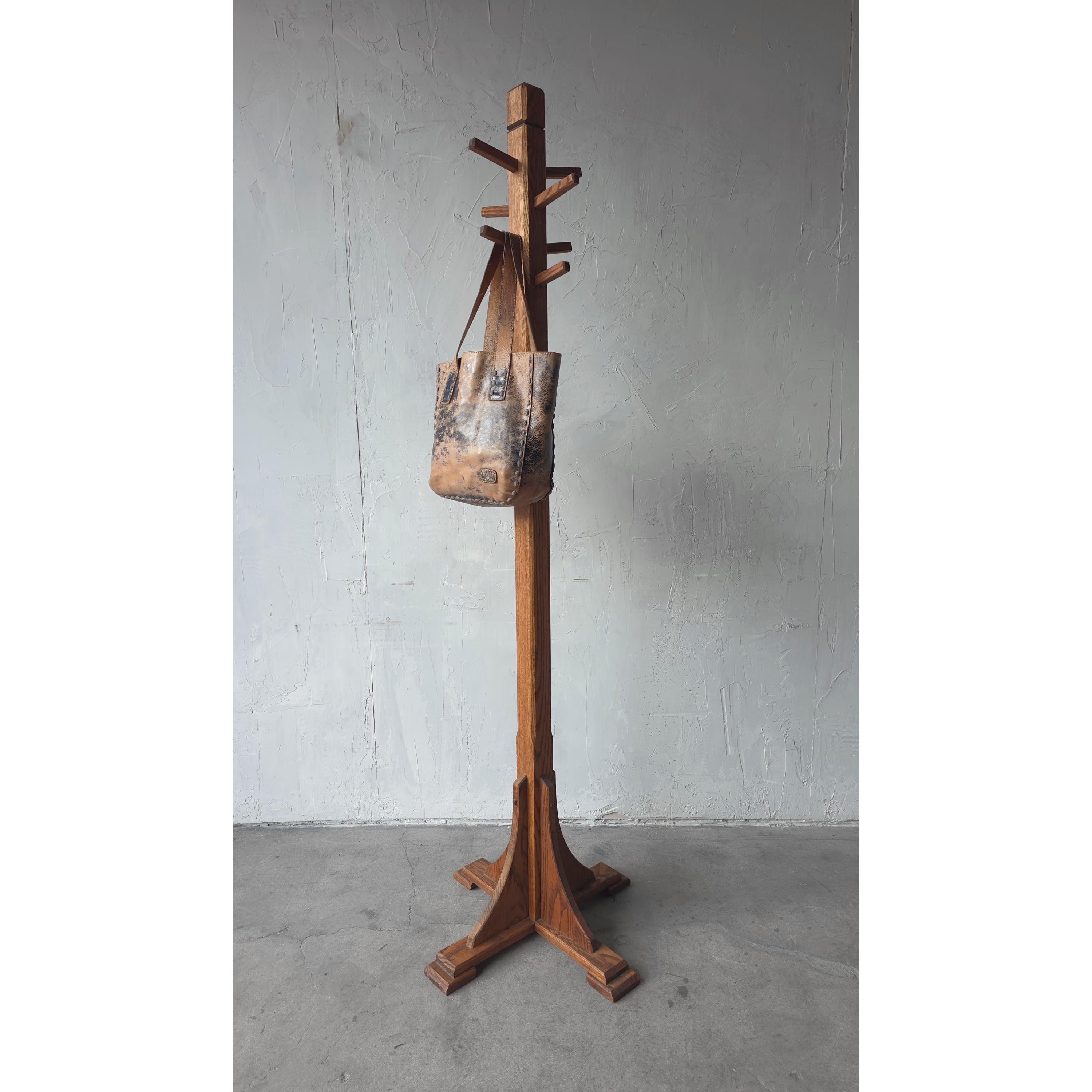 Free Standing Coat Hanger Vintage Vintage Wooden Coat Rack Canada