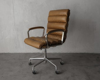 Ovedio Leather Desk Chair by Restoration Hardware