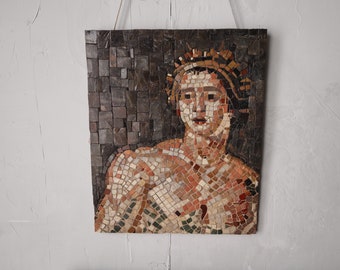 Natural Stone Portrait Mosaic