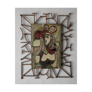 Brutalist Picasso Mosaic Style Wall Art image 5