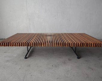 Yasawa Palmwood Slat Bench Coffee Table by Pacific Green