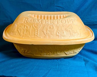 Römertopf Clay Baker Vintage Bay Keramilk W Germany #111