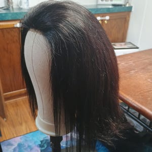 Customized handmade glueless lace closure and lace frontal wigs with bleached knots and pre-cut lace (if chosen).