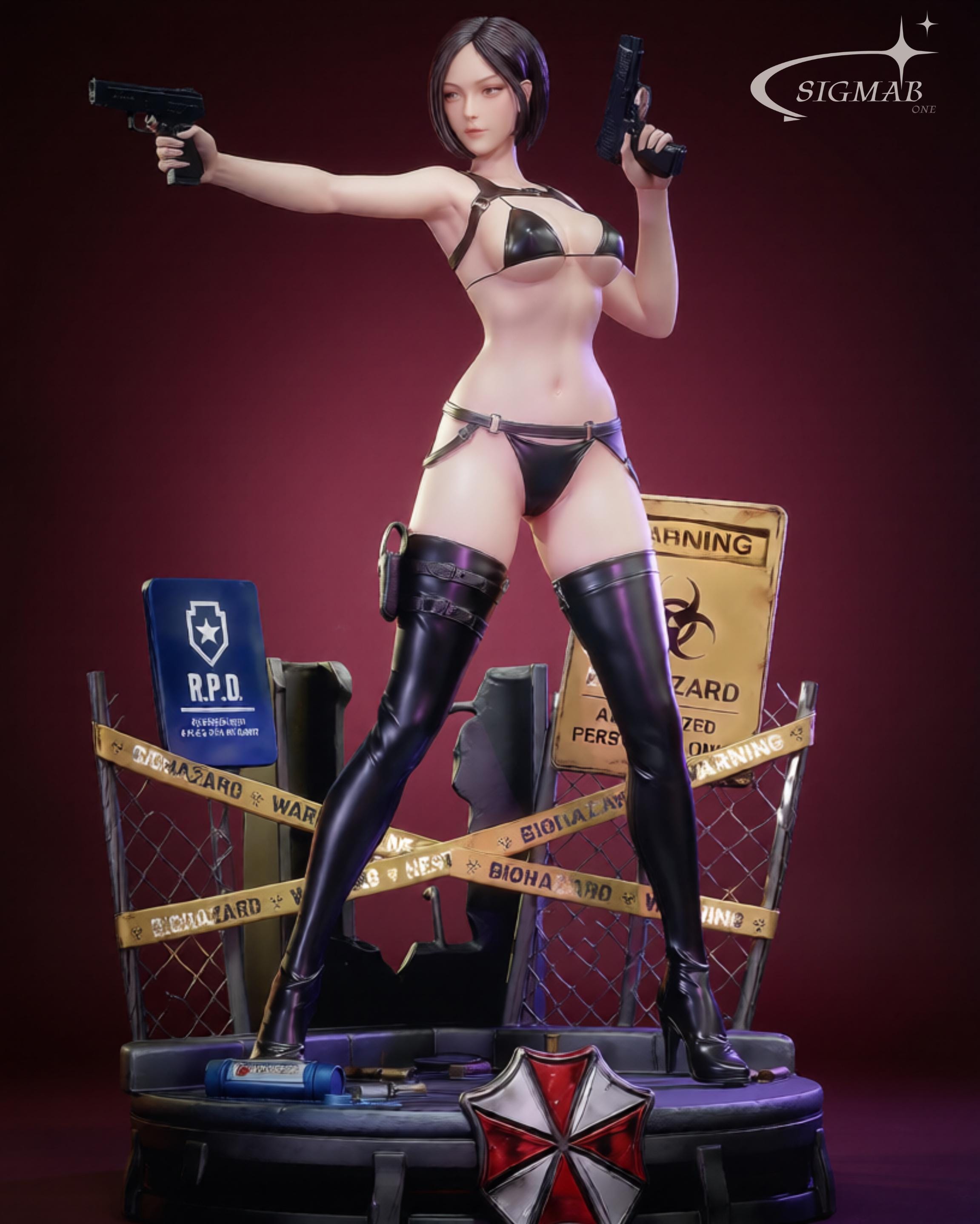 Ada Wong – Modelo imprimible 3D de estatua STL de agente táctico - Etsy ...