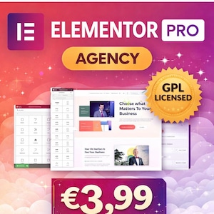 Elementor Pro Agency – WordPress Plugin GPL | Latest Version | Instant Download