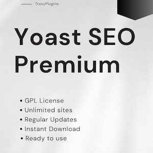 Yoast SEO Plugin | WordPress Optimization Tool (Digital Download)