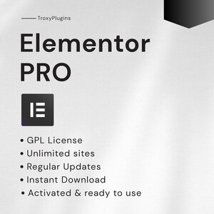 Elementor Pro 4.0.1 – WordPress Plugin GPL | Latest Version | Instant Download
