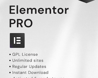 Elementor Pro – wtyczka WordPress GPL | Najnowsza wersja | Natychmiastowe pobranie